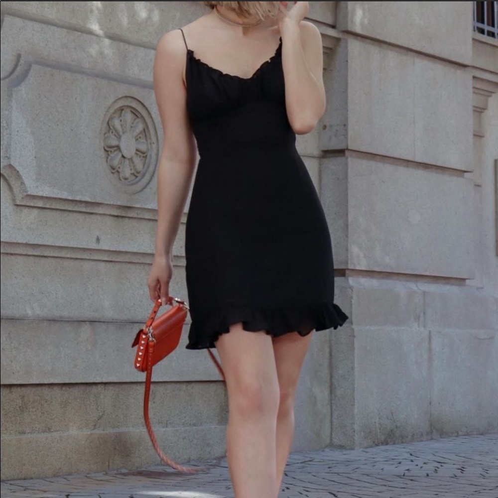 Reformation Esther Dress black🥀